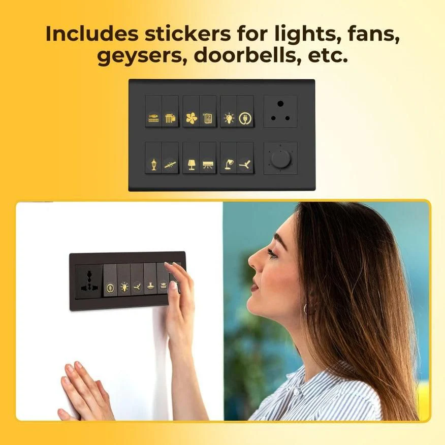 Gold Switch Stickers - Image 7